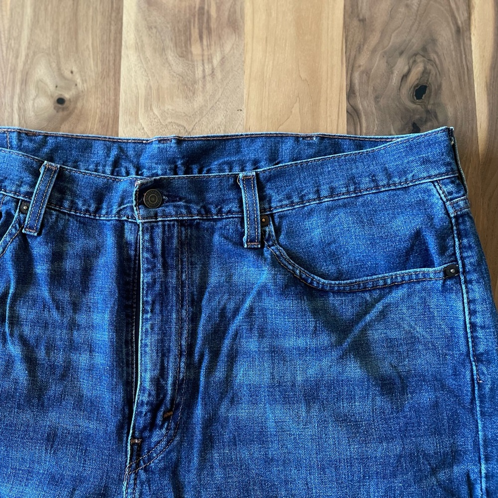 Men’s Levi’s 514 size 38x30 Blue Jeans - Picture 3 of 10